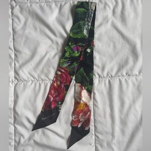 Dolce & Gabbana Floral Silk Twill Scarf